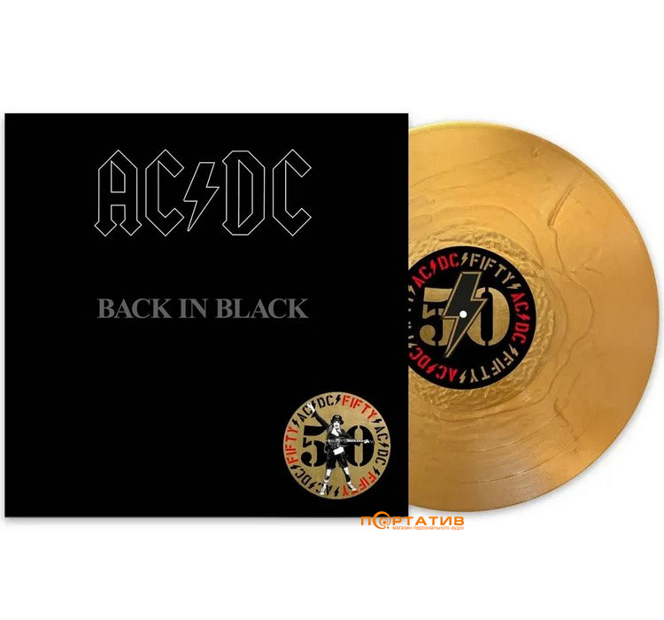 Виниловая пластинка AC/DC: Back In Black - 50th Anniversary [LP]