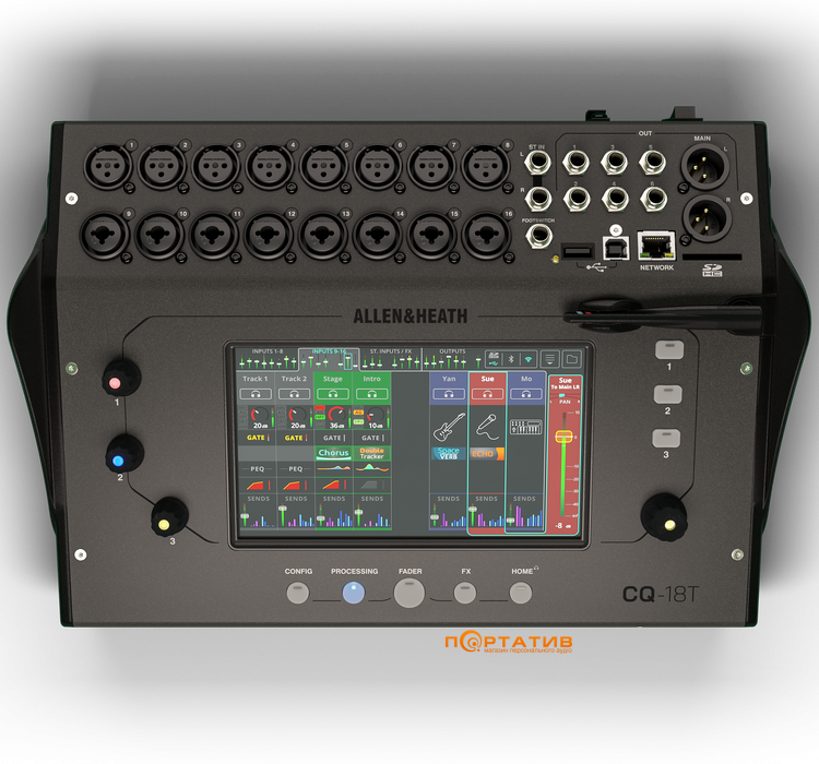 Мікшерний пульт Allen&Heath CQ-18T