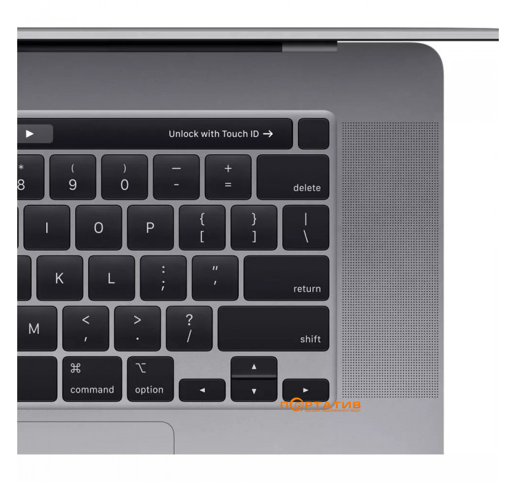 Ноутбук Apple MacBook Pro 16 "Retina with Touch Bar Space Grey 2019 (MVVK2)