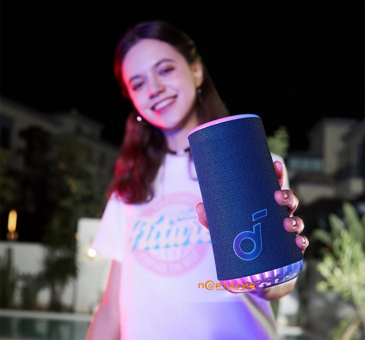 Акустика Anker SoundCore Glow Blue (A3166G31)