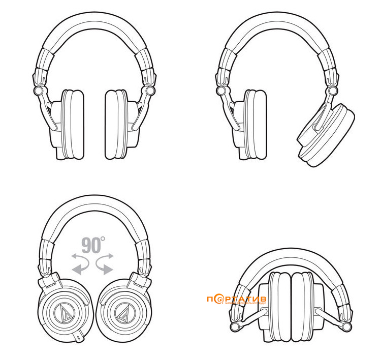 Audio-Technica ATH-M50x Audio-Technica ATH-M50x