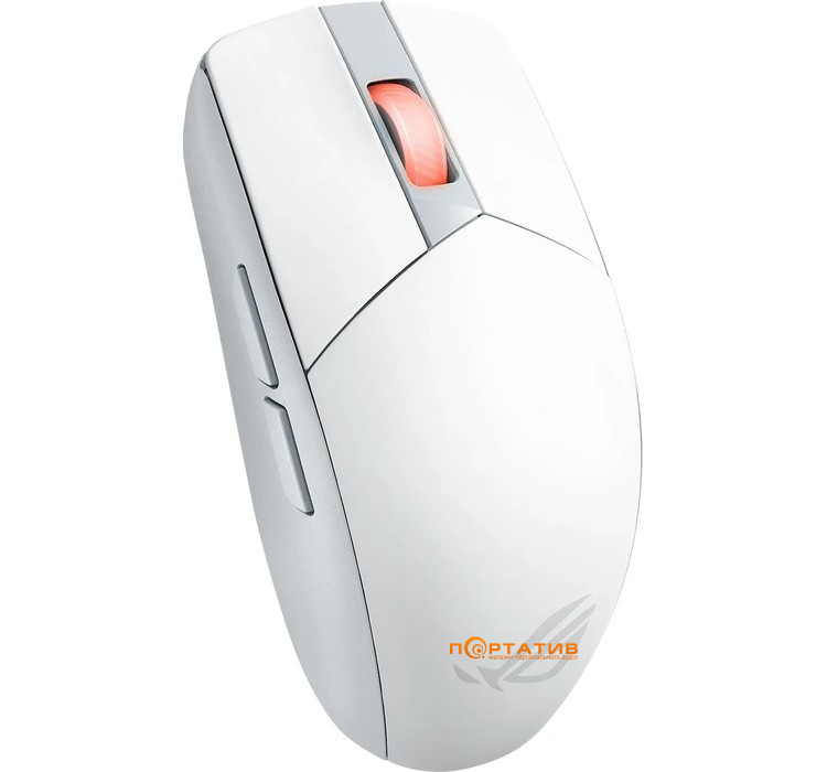 Миша ігрова ASUS ROG Strix Impact III Wireless White (90MP03D0-BMUA10)