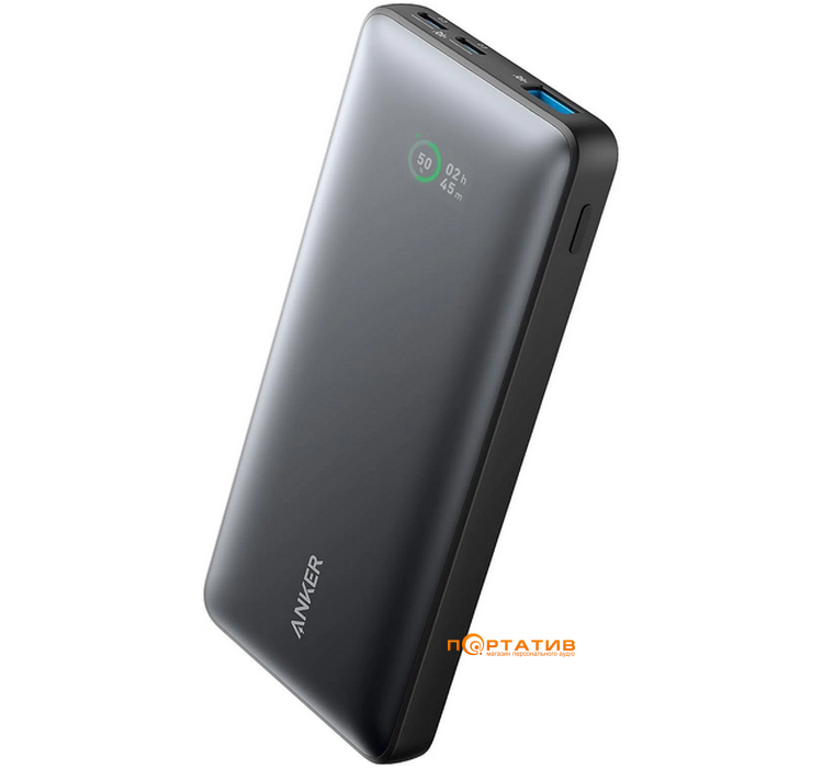 Внешний аккумулятор Anker 533 PowerCore 10000 mAh 25W PD Black (A1249G11)