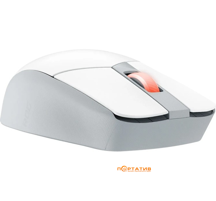 Миша ігрова ASUS ROG Strix Impact III Wireless White (90MP03D0-BMUA10)