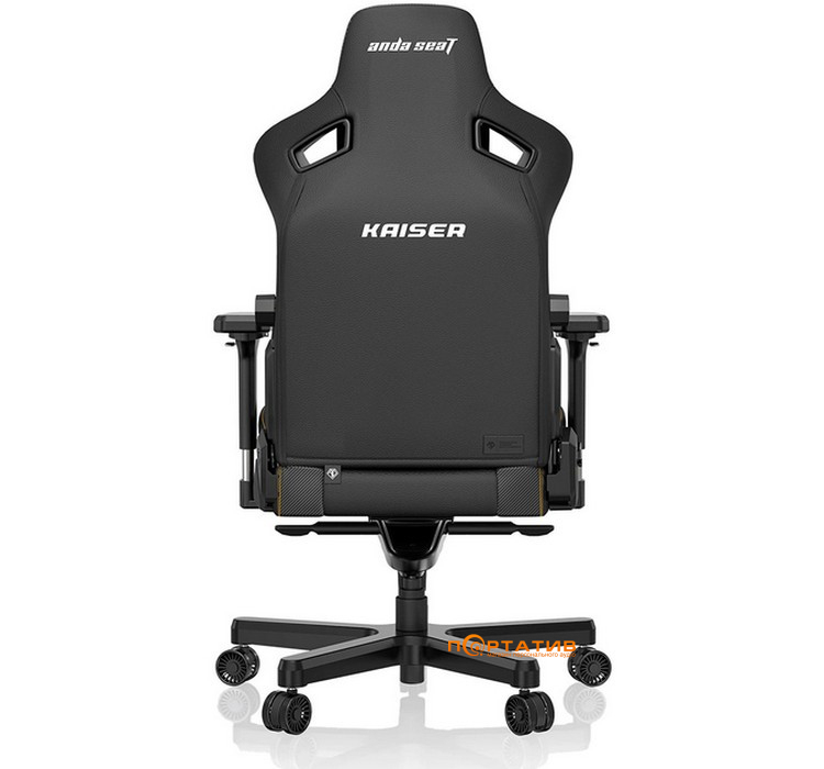 Игровое кресло Anda Seat Kaiser 3 Black Size L (AD12YDC-L-01-B-PV/C)