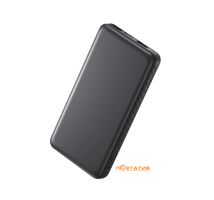 Внешний аккумулятор Anker 10000 mAh 22,5W PD Built-In USB-C Cable Black (A110DH11)