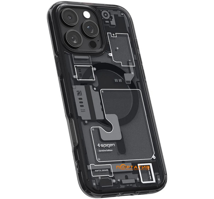 Чохол Spigen для Apple iPhone 16 Pro Max, Ultra Hybrid MagFit, Zero One (ACS08004)