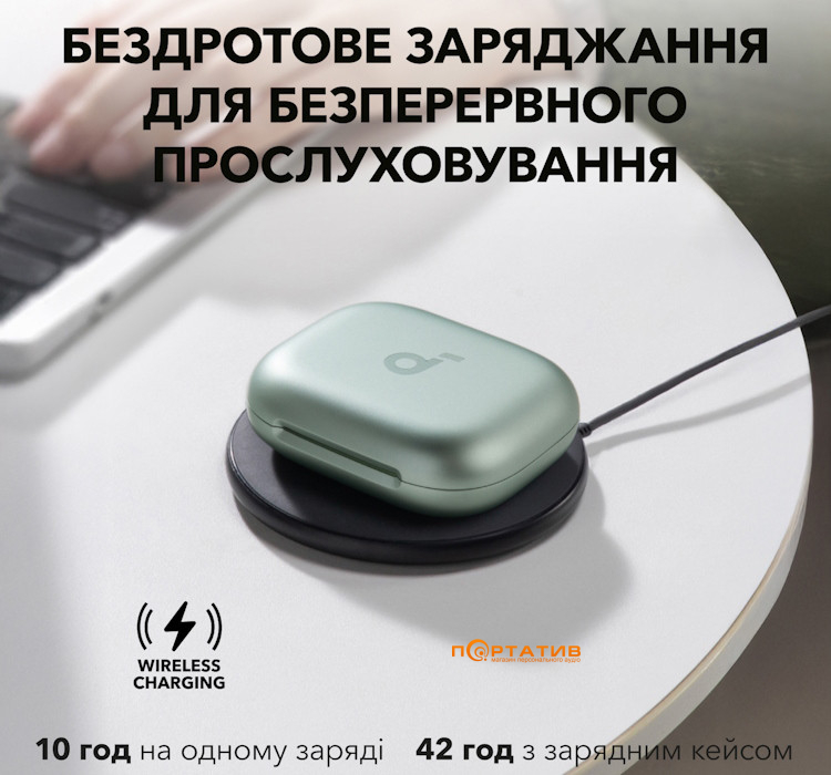 Наушники Anker SoundCore Aerofit 2 Green (A3874G61)