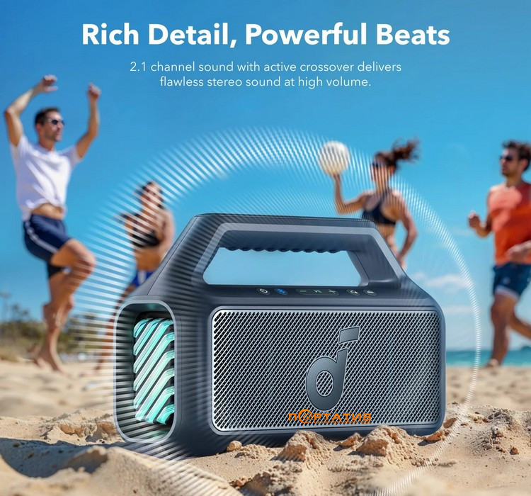 Акустика Anker SoundCore Boom 2 Blue