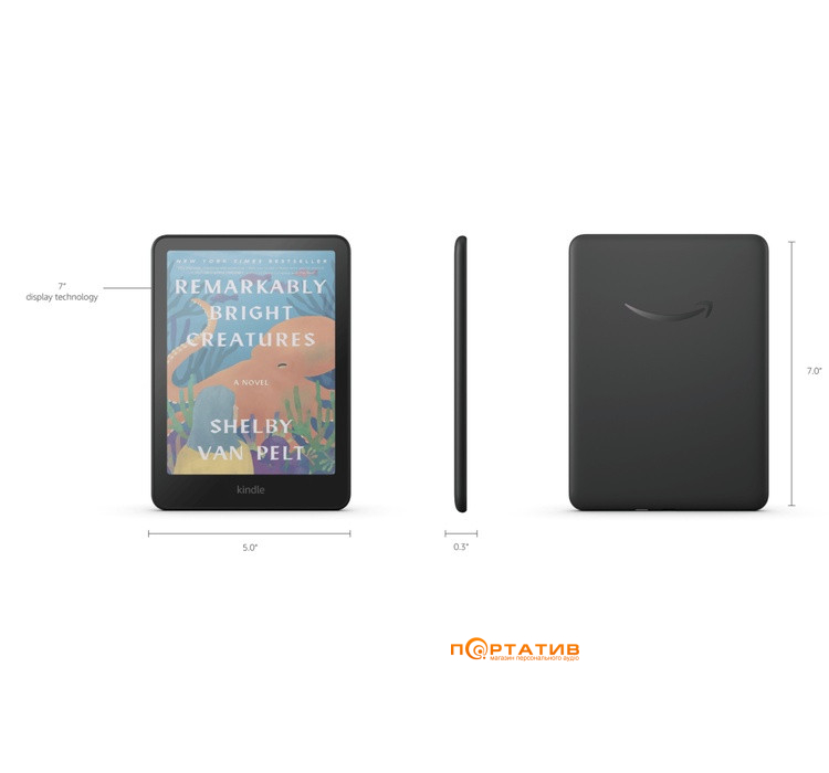 Электронная книга Amazon Kindle Colorsoft 16Gb Black