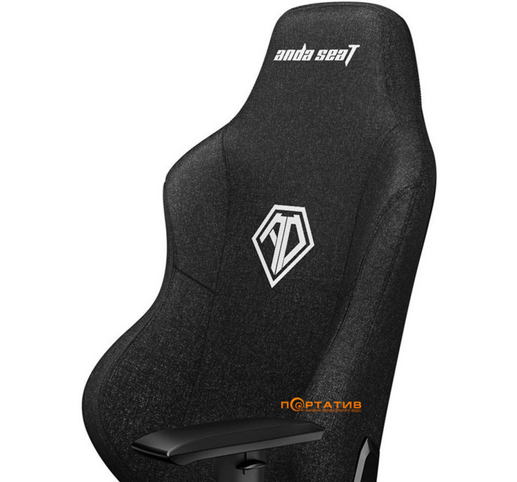 Ігрове крісло Anda Seat Phantom 3 Black Fabric Size L (AD18Y-06-B-F)