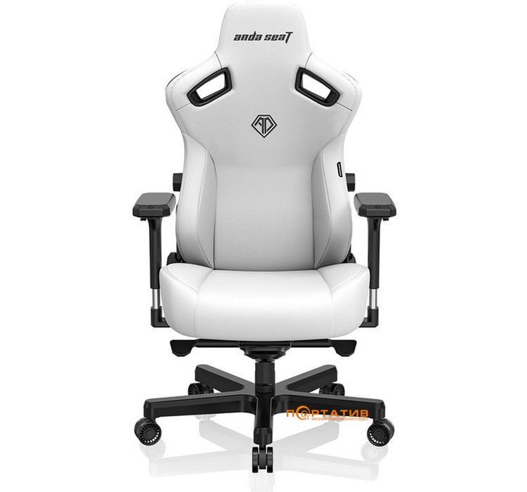 Ігрове крісло Anda Seat Kaiser 3 White Size L (AD12YDC-L-01-W-PV/C)