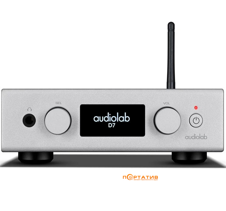 ЦАП із підсилювачем для навушників Audiolab D7 Silver