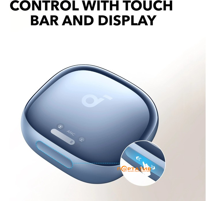 Навушники Anker SoundCore Liberty 4 Pro Matte Blue