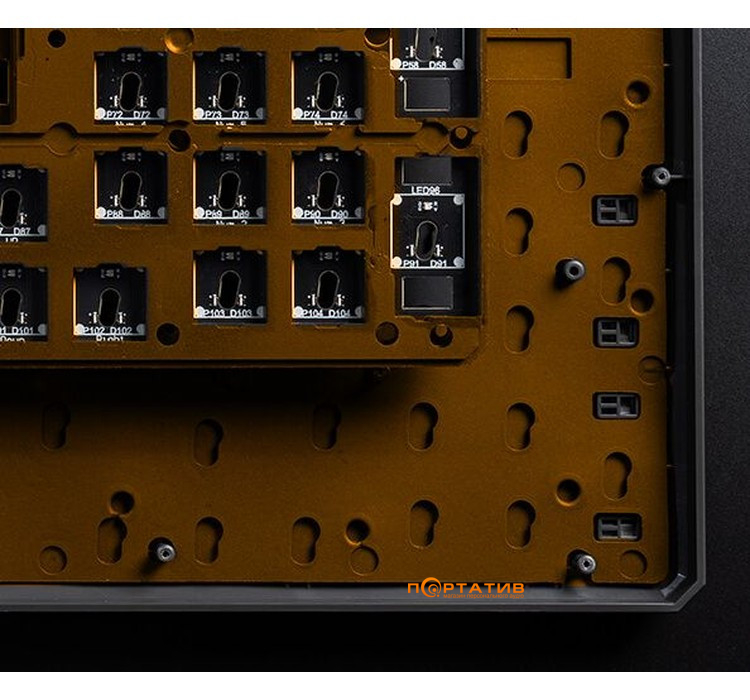 Ігрова клавіатура ASUS TUF Gaming K3 Gen II UKR Opti-Mech RGB Red Switches ABS USB Black (90MP0390-BKMA00)
