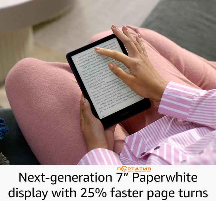 Электронная книга Amazon Kindle Paperwhite Signature Edition 12th Gen. 32GB Metallic Raspberry