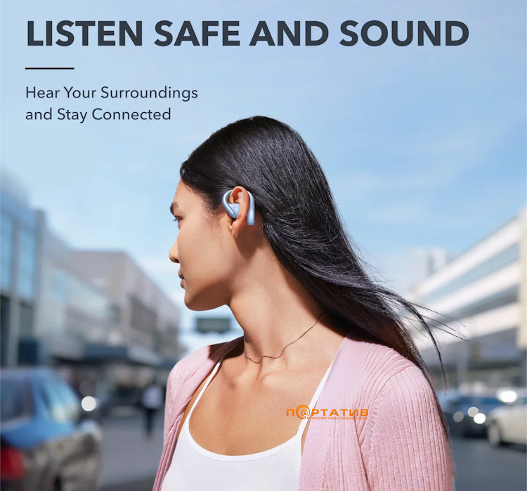 Наушники Anker SoundCore Aerofit Blue (A3872GG1)