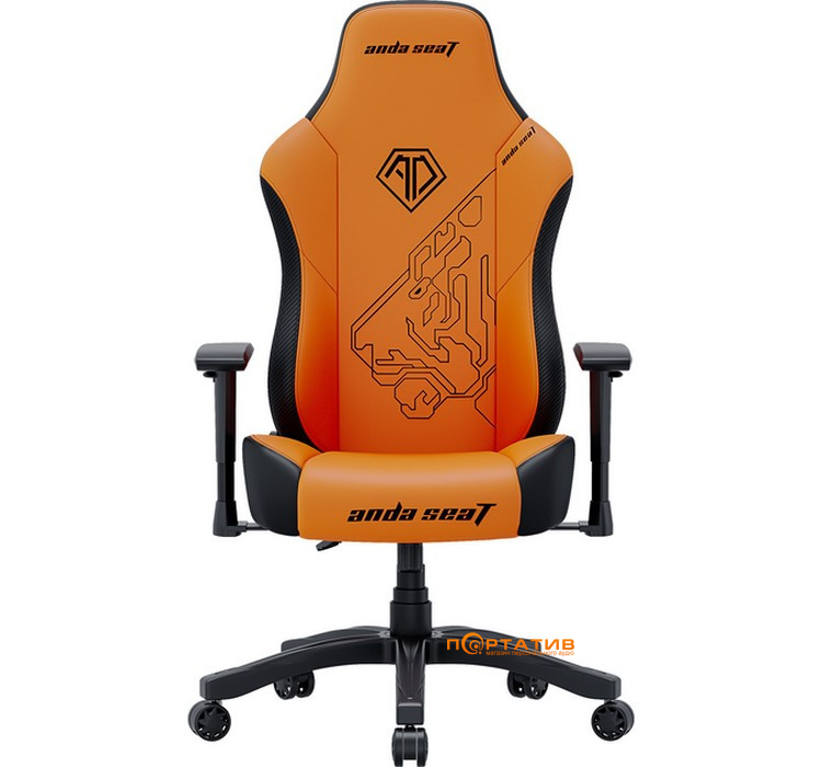 Ігрове крісло Anda Seat Phantom Tiger Edition Orange Size L (AD18Y-14-OB-PV/C)