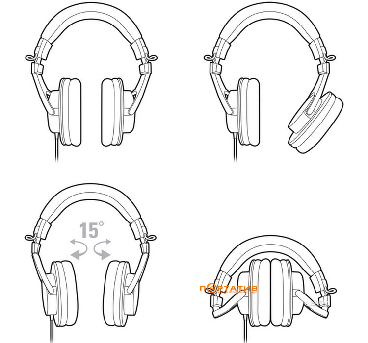 Наушники Audio-Technica ATH-M30x