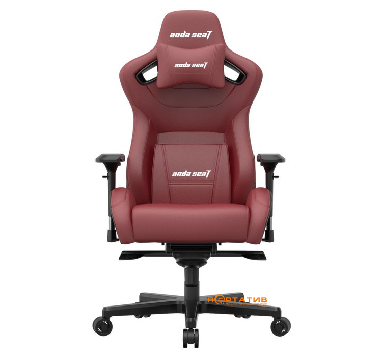 Ігрове крісло Anda Seat Kaiser 2 Black/Maroon Size XL (AD12XL-02-AB-PV/C-A05)