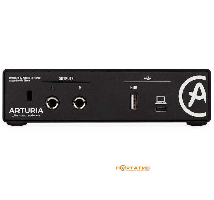 Аудіоінтерфейс Arturia MiniFuse 1 Black