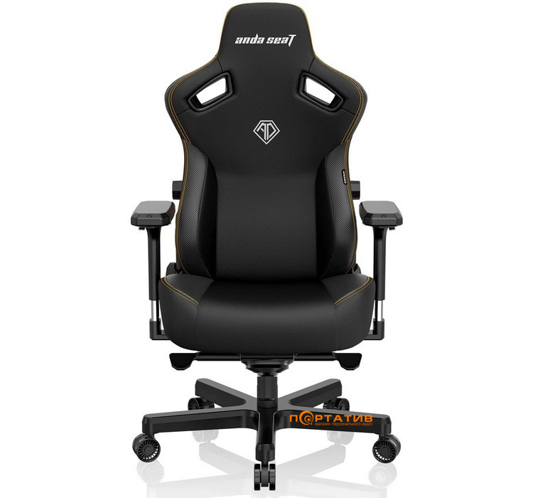 Игровое кресло Anda Seat Kaiser 3 Black Size L (AD12YDC-L-01-B-PV/C)