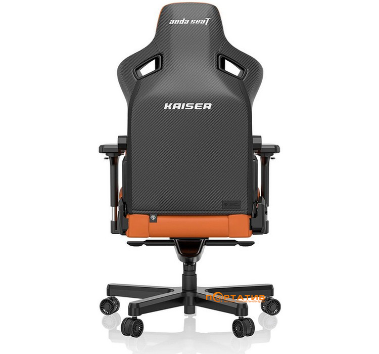 Ігрове крісло Anda Seat Kaiser 3 Orange Size XL (AD12YDC-XL-01-O-PV/C)
