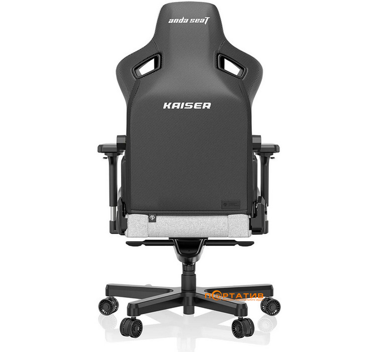Игровое кресло Anda Seat Kaiser 3 Grey Fabric Size XL (AD12YDC-XL-01-G-PV/F)