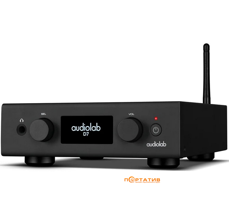 ЦАП із підсилювачем для навушників Audiolab D7 Black