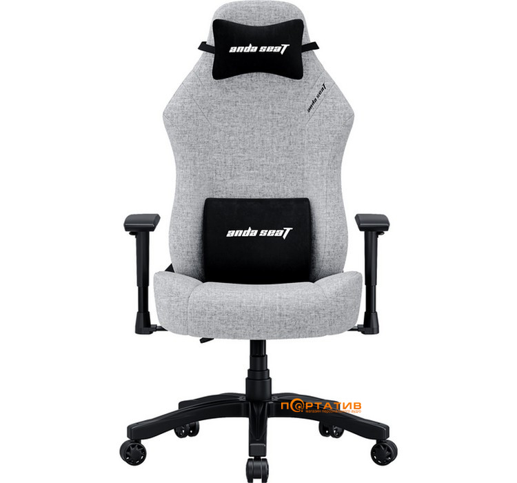 Игровое кресло Anda Seat Luna L Grey Fabric Size L (AD18-44-G-F)