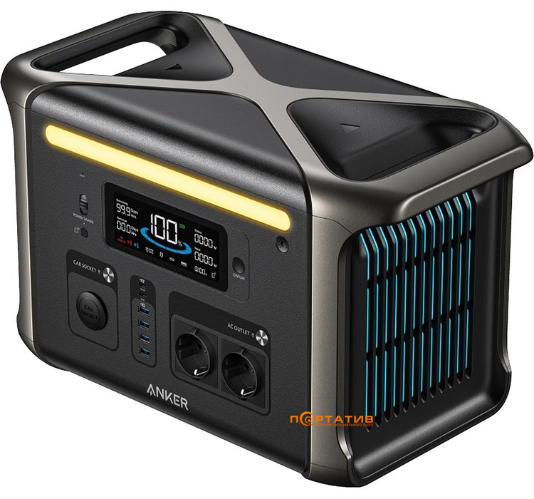 Зарядная станция Anker Solix F1500 1536Wh 1800W (A1772311)