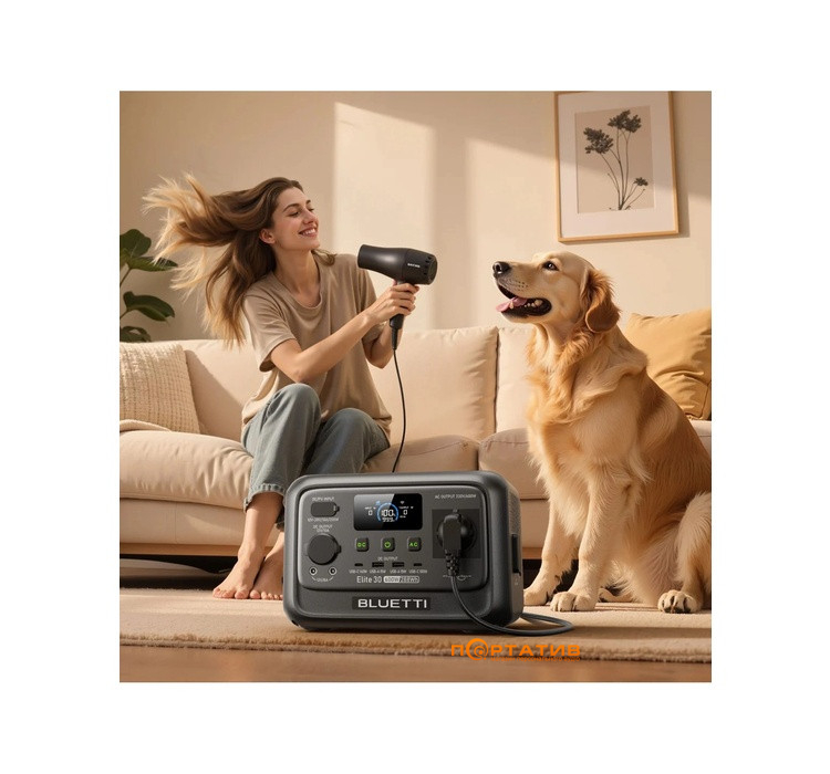 Зарядна станція Bluetti Elite 30 V2 288Wh 600W