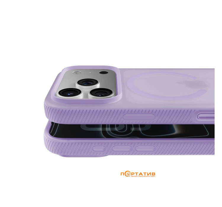 Чехол Belkin iPhone 17 Pro Magnetic Protective Grip Lavender (MSA035HQLV)