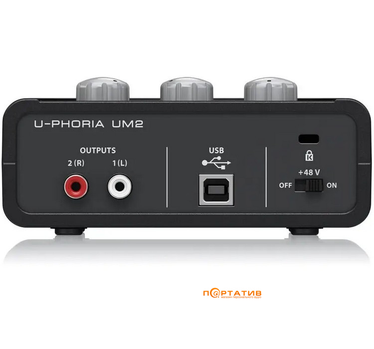 Аудиоинтерфейс Behringer UM2