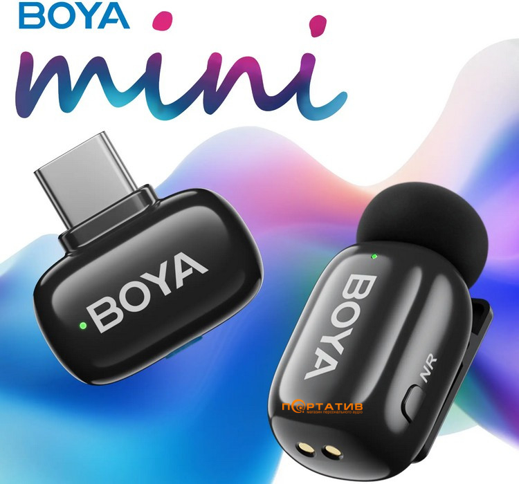 Микрофон BOYA mini-16 Type-C Black