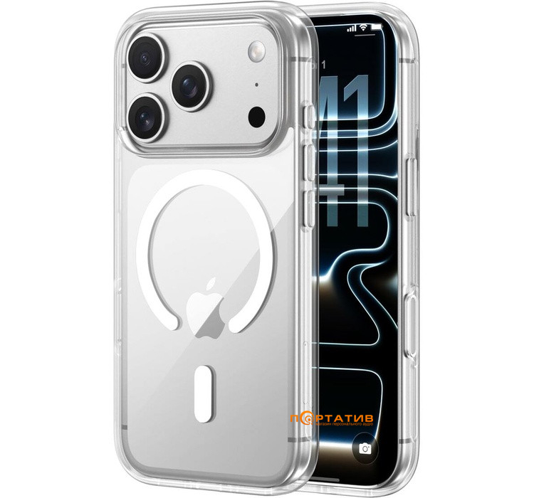 Чехол Belkin iPhone 17 Pro Magnetic Protective Clear (MSA031HQCL)