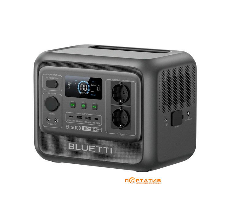 Зарядна станція Bluetti Elite 100 V2 1024Wh 1800W