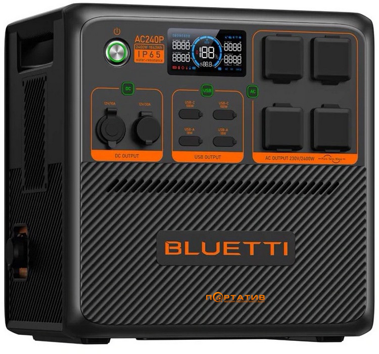 Зарядная станция Bluetti AC240P 1536Wh 2400W