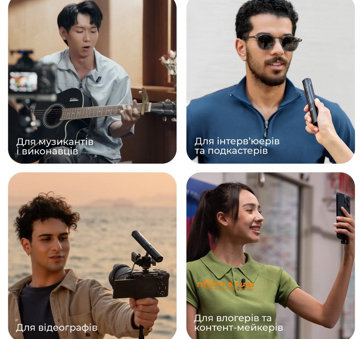 Мікрофон BOYA Magic-03 Type-C/TRS Black