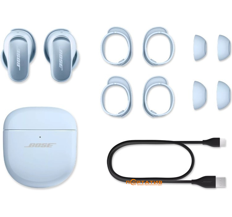 Наушники BOSE QuietComfort Ultra Earbuds Moonstone Blue (882826-0050)