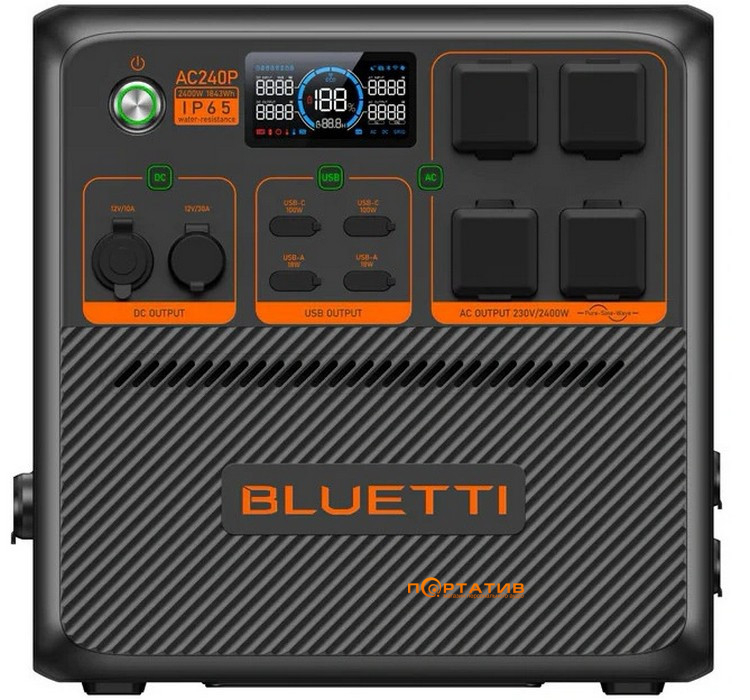 Зарядная станция Bluetti AC240P 1536Wh 2400W