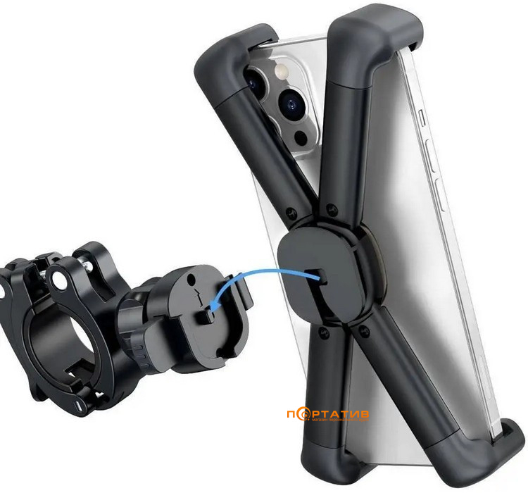 Велодержатель Baseus Quick to Take for Bicycle and Motorcycle Black (SUQX-01)