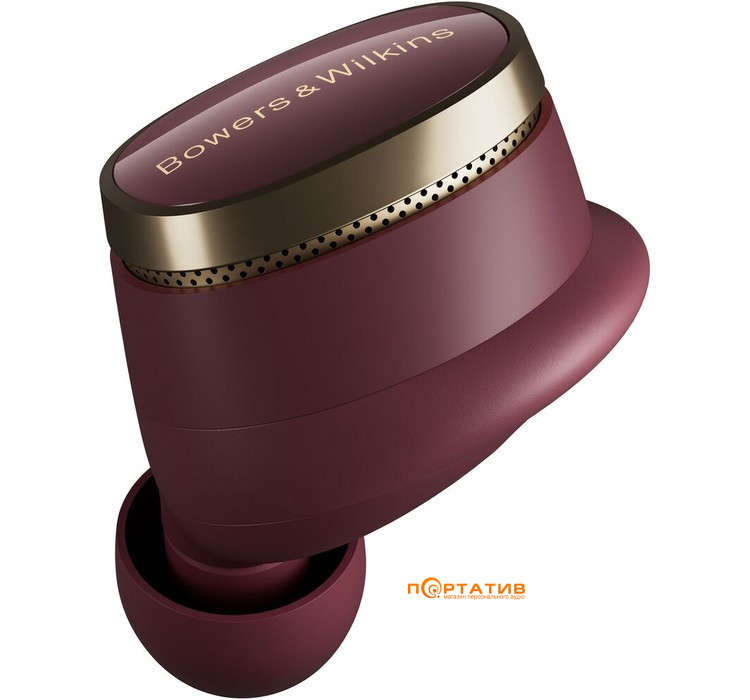Навушники Bowers & Wilkins Pi8 Dark Burgundy