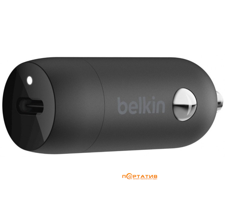 Belkin Car Charger Boost 20W USB-C PD (CCA003BTBK)