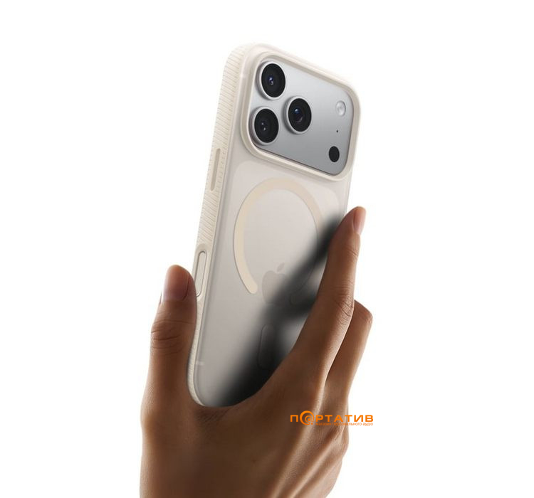 Чохол Belkin iPhone 17 Pro Magnetic Protective Grip Sand (MSA035HQSA)