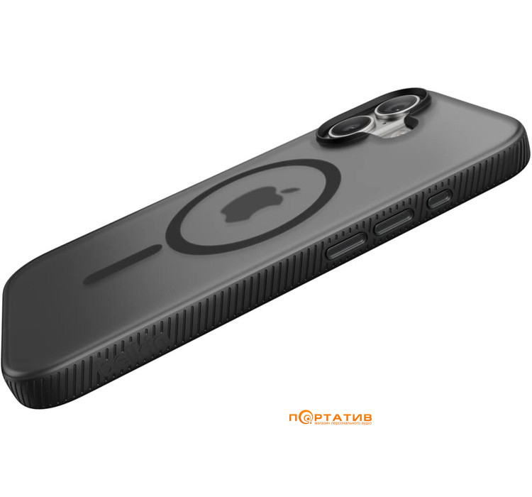 Чехол Belkin iPhone 17 Magnetic Protective Grip Black (MSA034HQBK)
