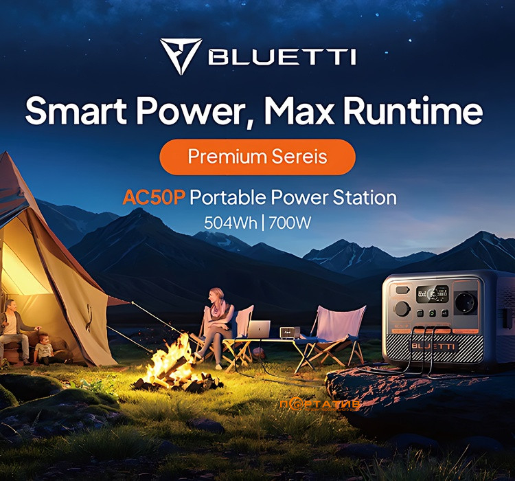 Зарядна станція Bluetti AC50P 504Wh 700W