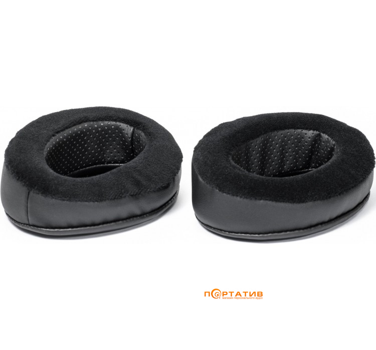 Brainwavz Headphone Memory Foam Earpads Oval Hybrid Angled Black