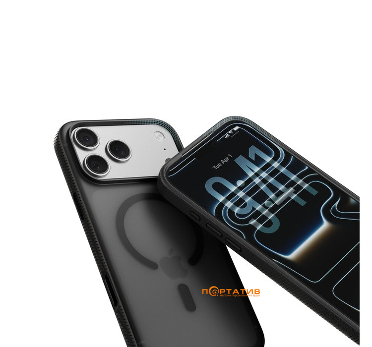 Чехол Belkin iPhone 17 Pro Magnetic Protective Grip Black (MSA035HQBK)