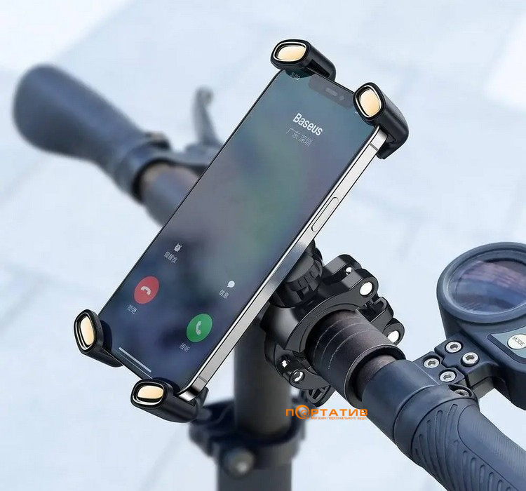 Велодержатель Baseus Quick to Take for Bicycle and Motorcycle Black (SUQX-01)
